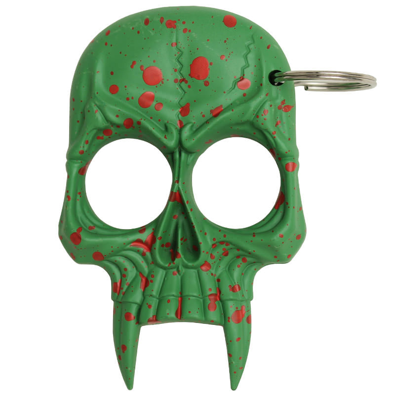 Zombie Killer Demonic Skull Self Defense Keychain
