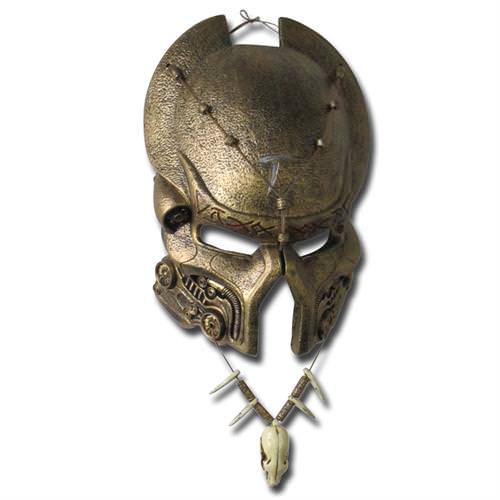 Ancient Predator AVP Mask And Necklace Combo Set