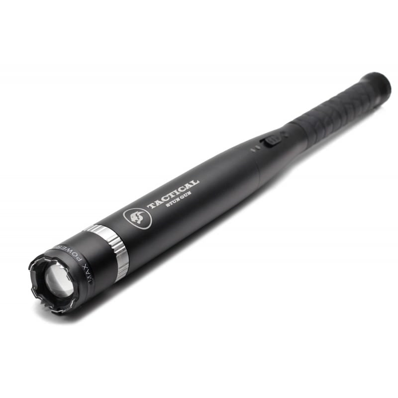 17.25" Aluminum Bat Stun Gun With FlashLight For Self Defense