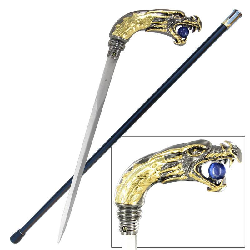 Dragon Ball Basilisk Head Sword Cane