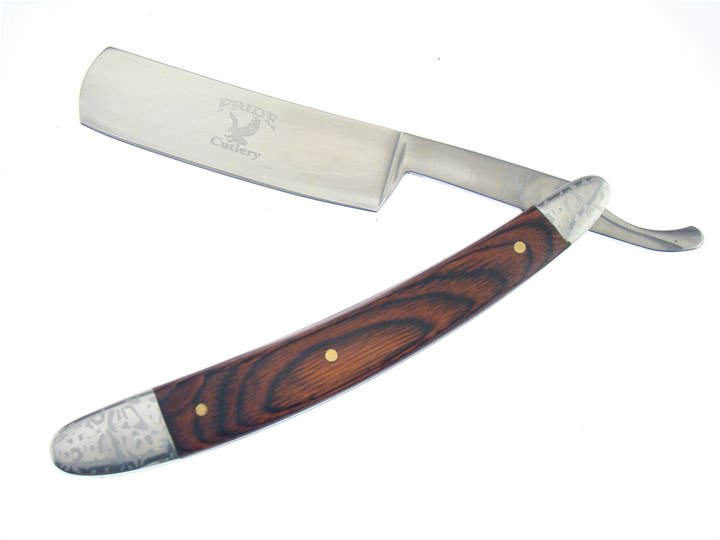 Rosewood Straight Razor - Polish Plain
