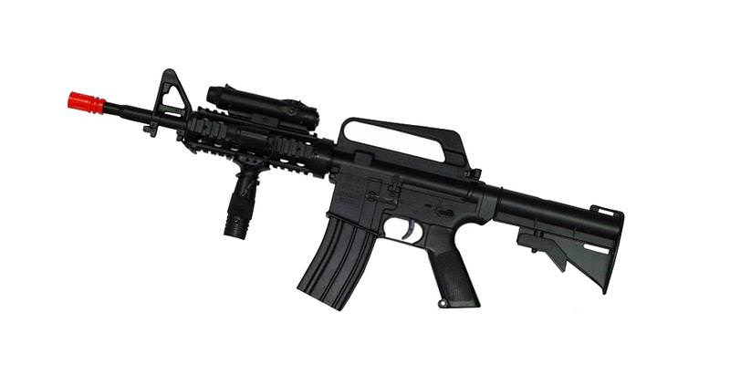 M16A4 M16 Style Airsoft Spring Action Military Assault Rifle