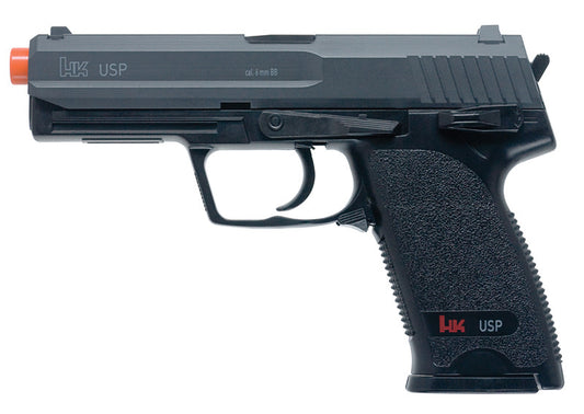 Heckler & Koch USP Black FPS-240 Spring Airsoft Pistol Metal Slide