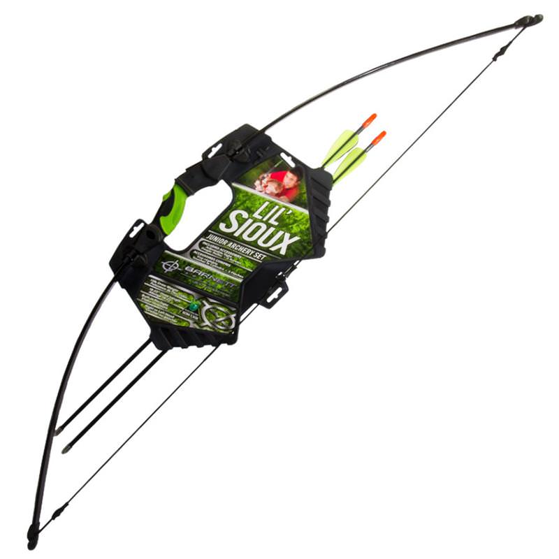 Barnett Lil Sioux Jr. Recurve Beginner's Bow & Arrow Youth Kids Archery Set