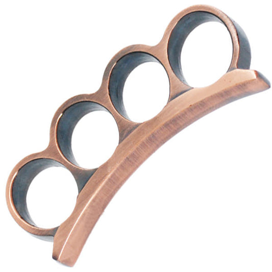 Extra Large Heavy Copper Curvy Belt Buckle - Paper Weight