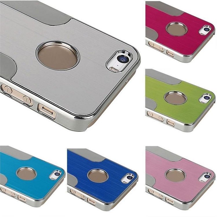 Luxury Aluminum Back Hard Case Cover Shell for iPhone 5 and 5s| Color| PURPLE