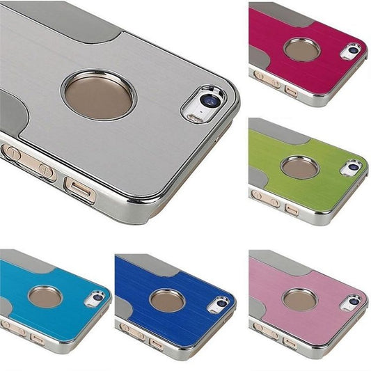 Luxury Aluminum Back Hard Case Cover Shell for iPhone 5 and 5s| Color| BROWN