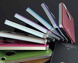 Air Jacket Aluminum Metal Case Cover Skin Metallic Protector For Apple IPHONE 5| Color| LIGHT PINK