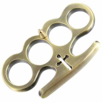 Cardinal Revenge Bronze Buckle Knuckle Paperweight