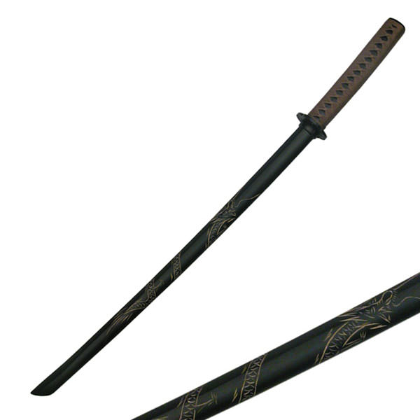 Red Handle Hardwood Training Dragon Samurai Boken Sword