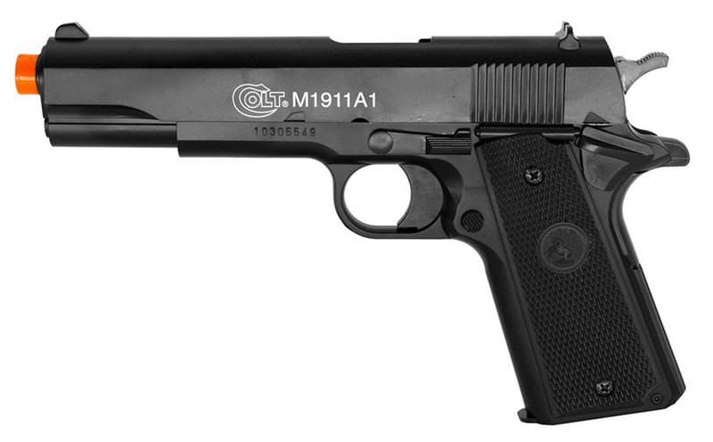 315 FPS Colt 1911 Tactical Airsoft Spring Pistol BAX KWC M1911A1