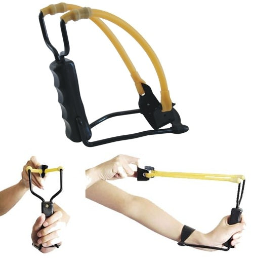 Metal Handle Slingshot Sling Shot