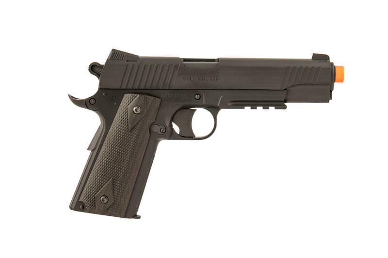 Colt M45A1 CO2 M1911 Rail Gun Non-Blowback Airsoft Pistol FPS-330