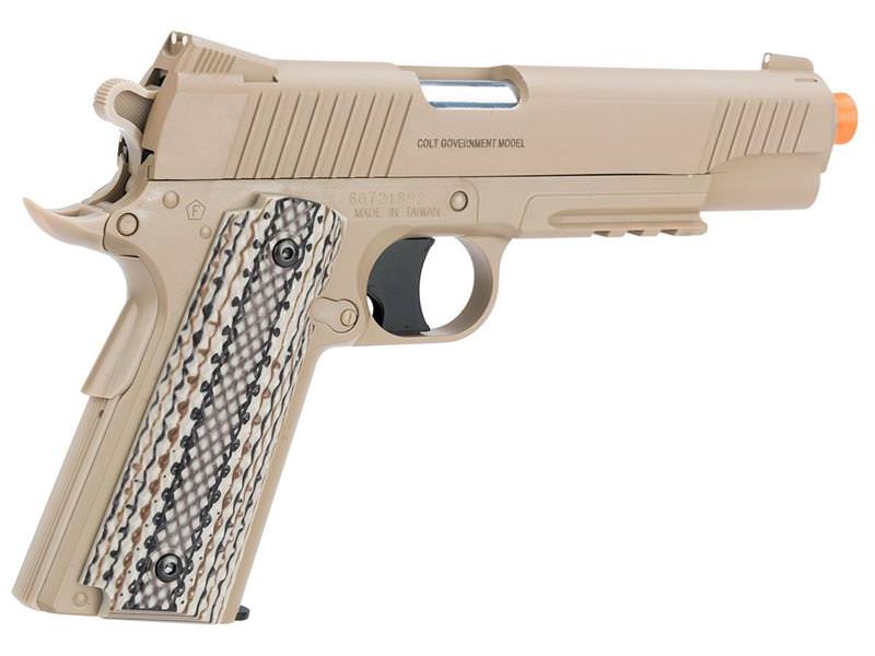 COLT M45A1 CO2 Powered Metal Slide M1911 Airsoft Pistol FPS-328