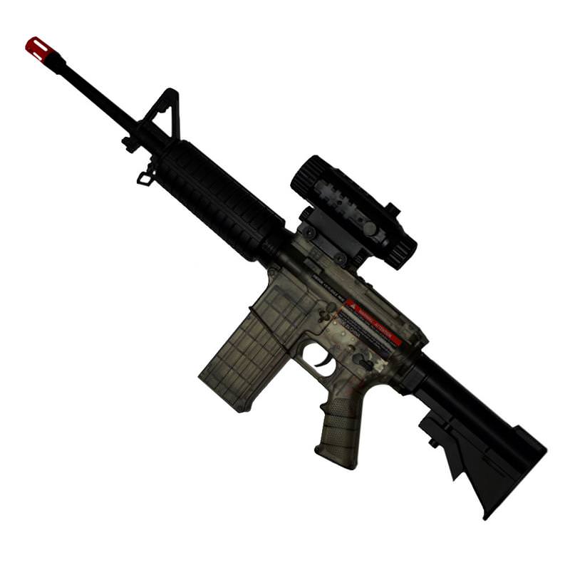 M4 Boys AEG Airsoft Rifle 160 FPS Electric Full Auto Smoky