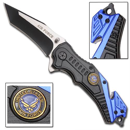 Spring Assist - Legal Auto Knife - Military US Air Force Rescue