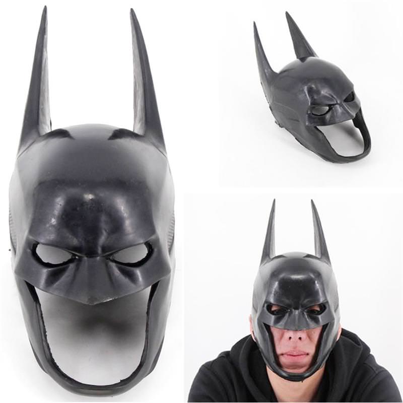 Fantasy Black Night Mask For Cosplay Halloween Masquerade