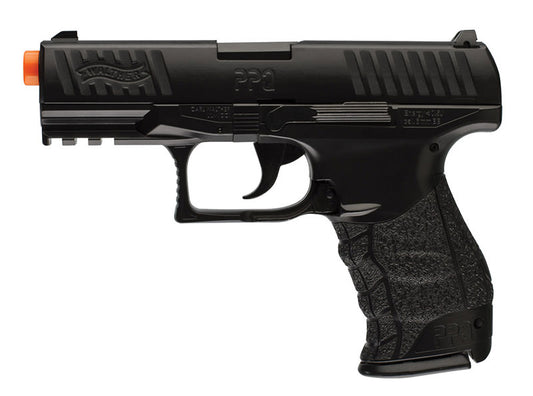 Walther Black PPQ Airsoft Pistol Special Operations Hand Gun 2 Magazines