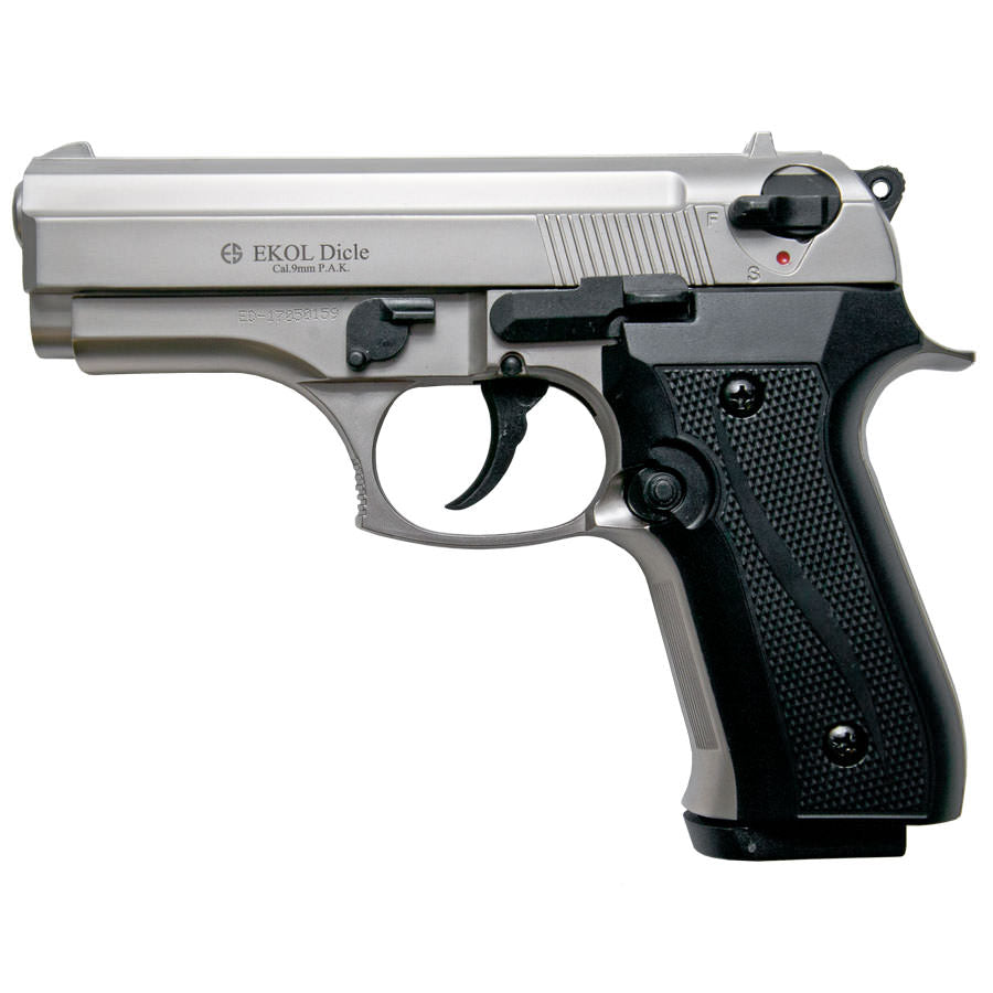 Dicle 8000 Blank Firing Replica Gun - Satin Finish