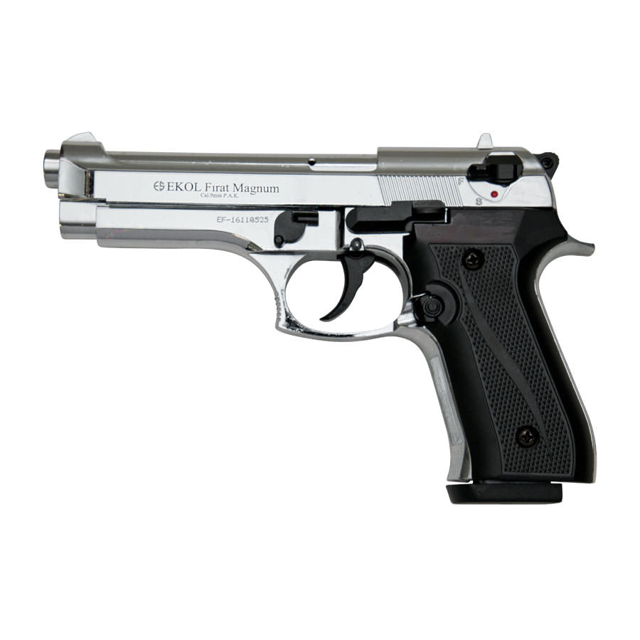 V92F Chrome Finish - Blank Firing Replica Gun