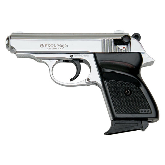 MVP Blank Firing Replica Gun - Chrome Finish