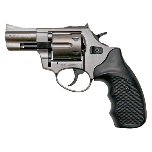 Viper 2.5 Inch Barrel 9MM Blank Firing Revolver Fume Finish