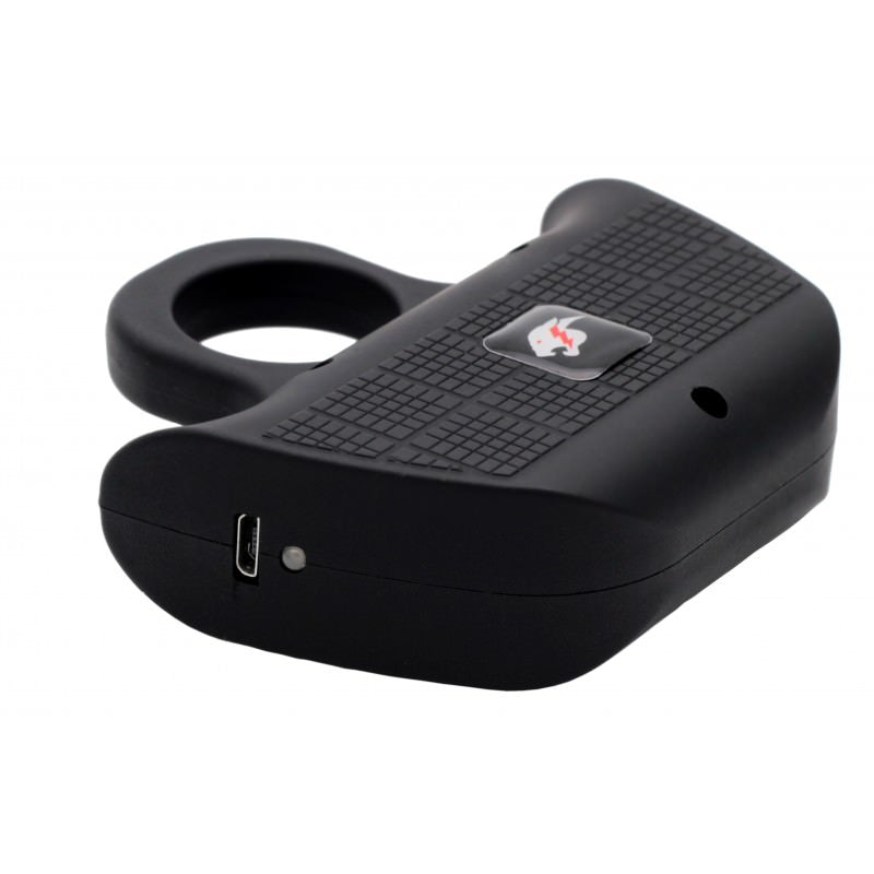Mini Jogger Black Sting Ring Self Defense Rechargeable Stun Gun