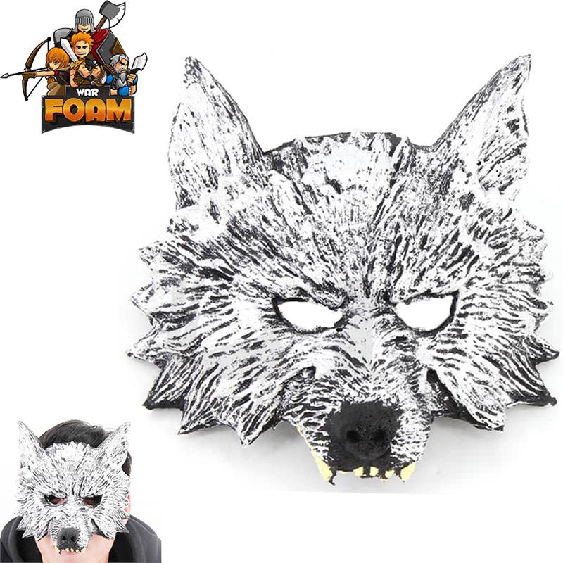 Wolf Head Mask for Costume Cosplay Halloween Masquerade
