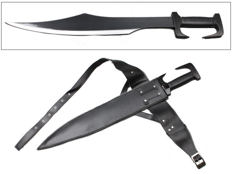 King Leonidas 300 Spartan Sword With Leather Scabbard & Belt