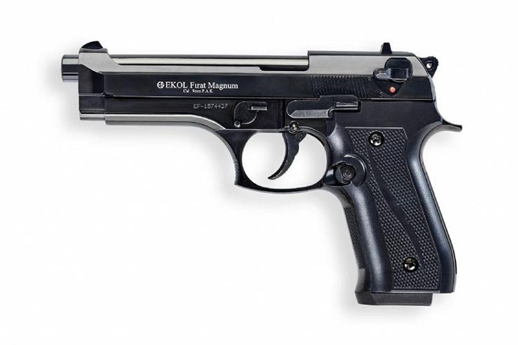 Firat Magnum V92F Front Fire Blank Flare Gun Black Finish