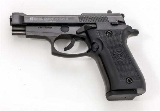 Special 99 REV2 Front Fire Blank Flare Gun Matte Black Finish