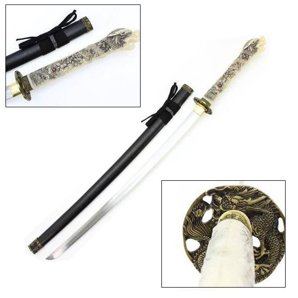 Open Mouth Dragon Highland Connor MacLeod Fantasy Katana Sword