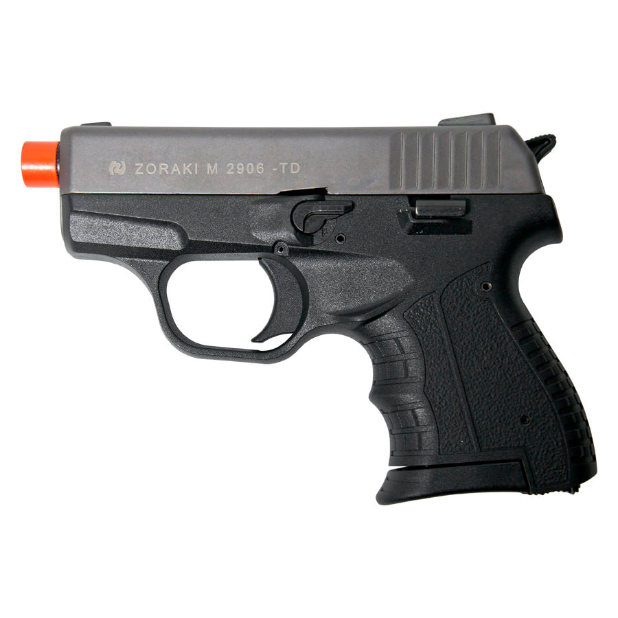 Zoraki M2906 Fume Finish 9mm Front Firing Blank Gun Semi Automatic Pistol