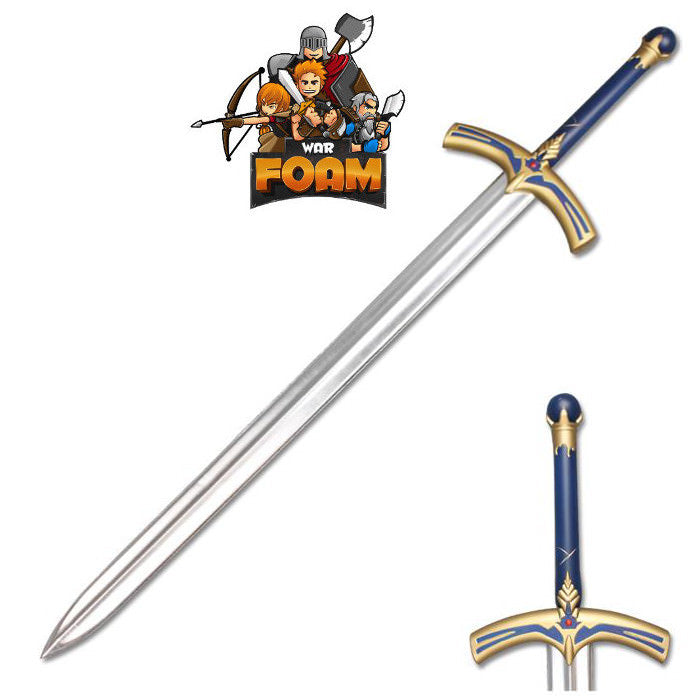 Fate Stay Night Saber Caliburn Fantasy Foam LARP Cosplay Costume Sword