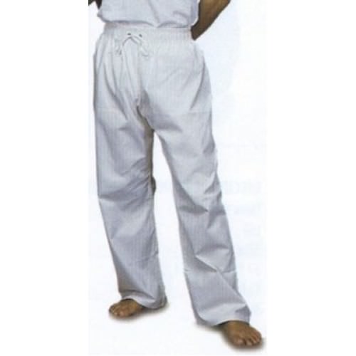 Middleweight Student Elastic Waist Pants - White Size 8