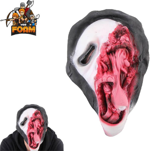Ghost Face Scary Horror Mask For Cosplay Halloween Masquerade
