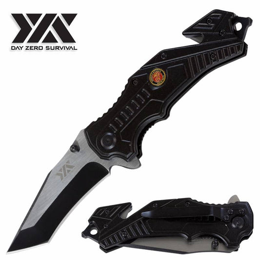 Military Rescue Day Zero Survival Spring Assisted Open Folding Pocket Knife
