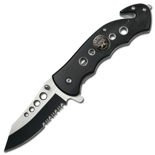 " Sniper " Emergency Rescue Folder Spring Assist Knife