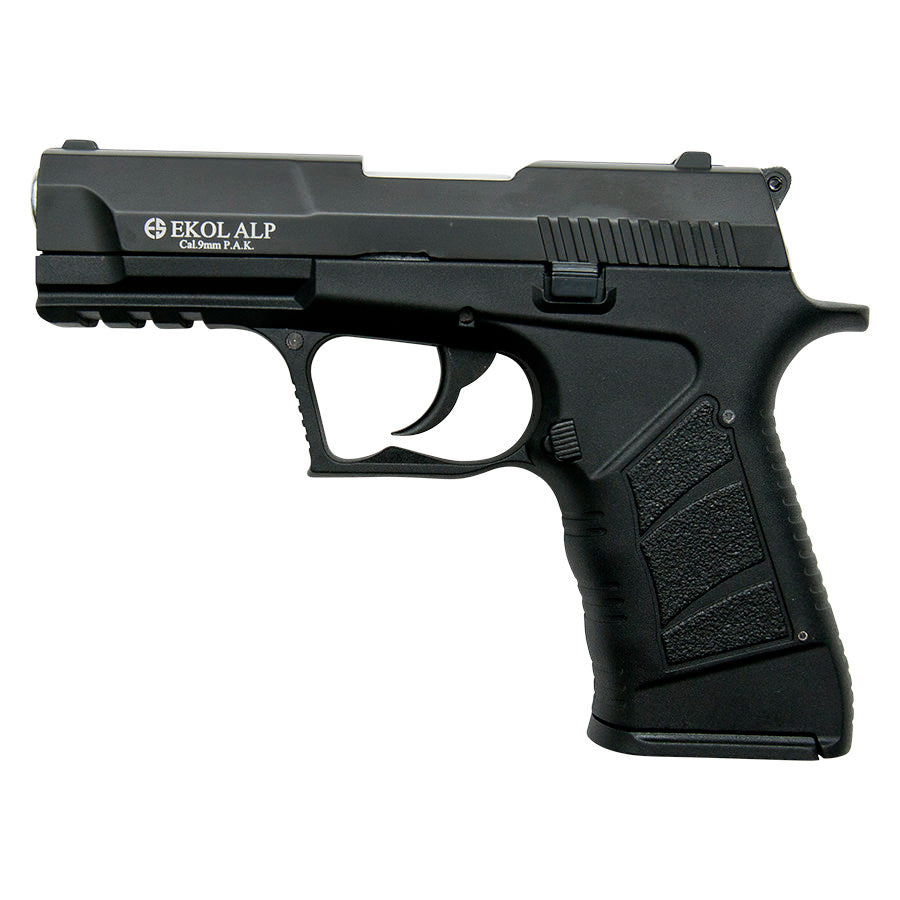 EKOL ALP Black Finish 9mm Sub-Compact V92F Blank Firing Replica Gun