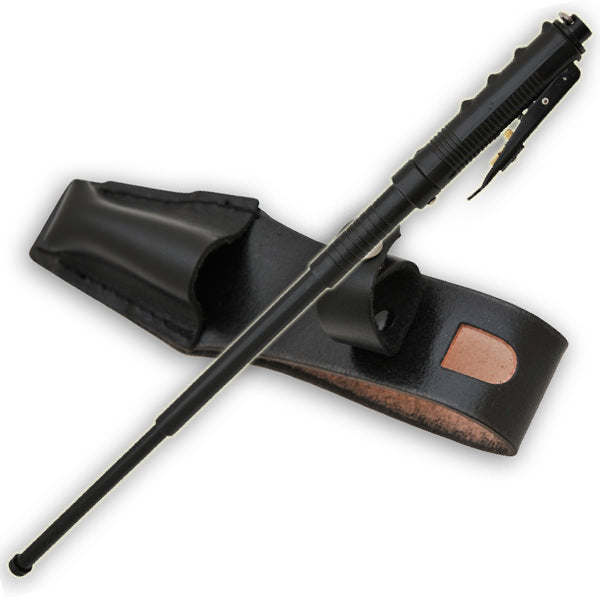Tactical Automatic Spring Police Baton 21 Inch Black