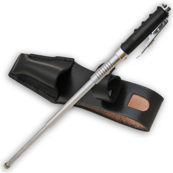 Tactical Automatic Spring Police Baton 21 Inch Silver