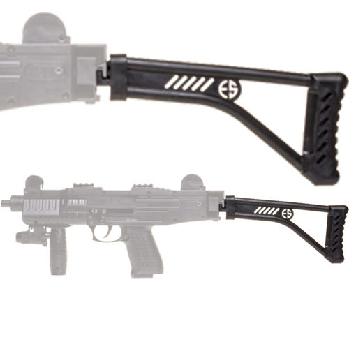 Foldling Stock for ASI Blank Firing SMG Black Finish