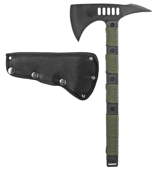 14.5" Survival Tomahawk Combat Throwing Hatchet Hunting Zombie AXE