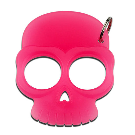 Two Finger Pick Self Defense Skull Knuckle Keychain