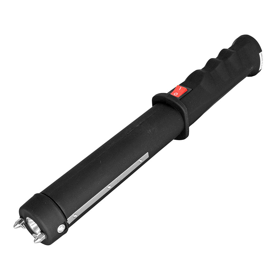 Stun Gun Flash Light 10 Million Volts Rechargeable Black