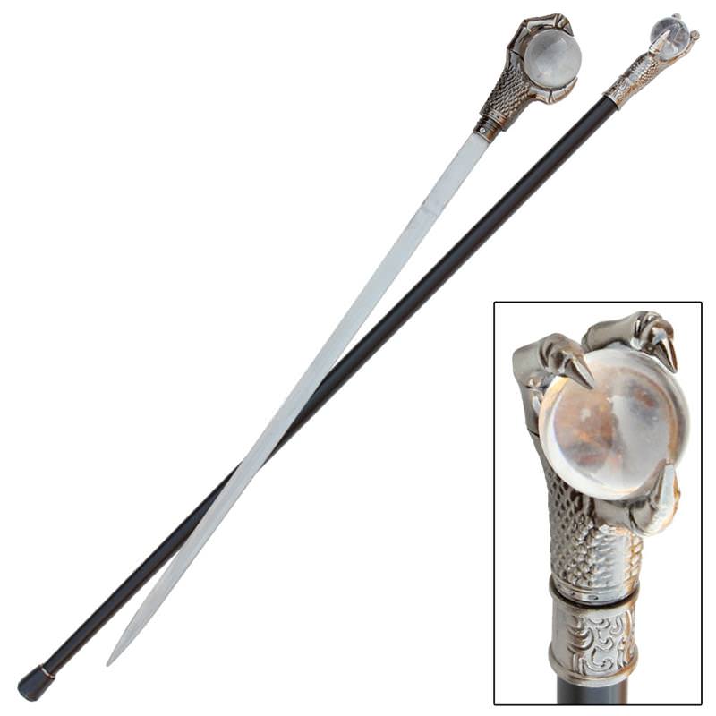 Japanese Dragons Claw Walking Sword Cane