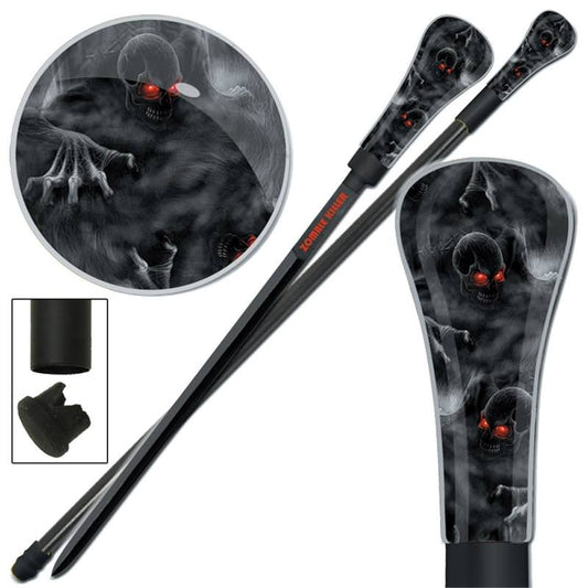 Creeper Zombie Killer End of Days Walking Cane Sword