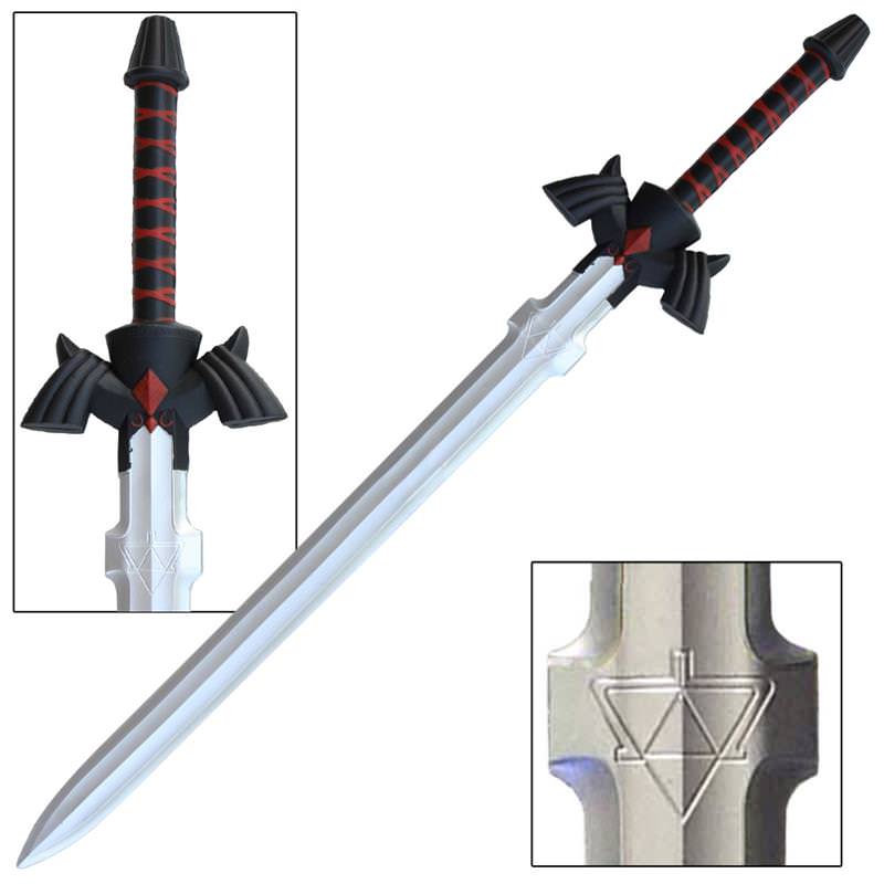 Dark Link Shadow Triforce Foam Master Sword