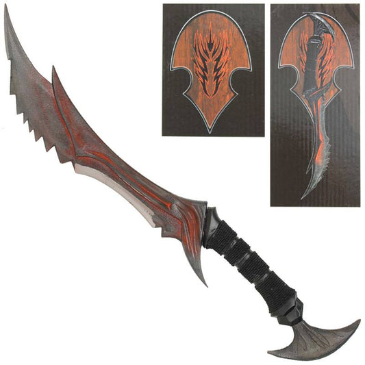 Demon Daedric Warrior Quest Role Play Dagger Full Size Replica