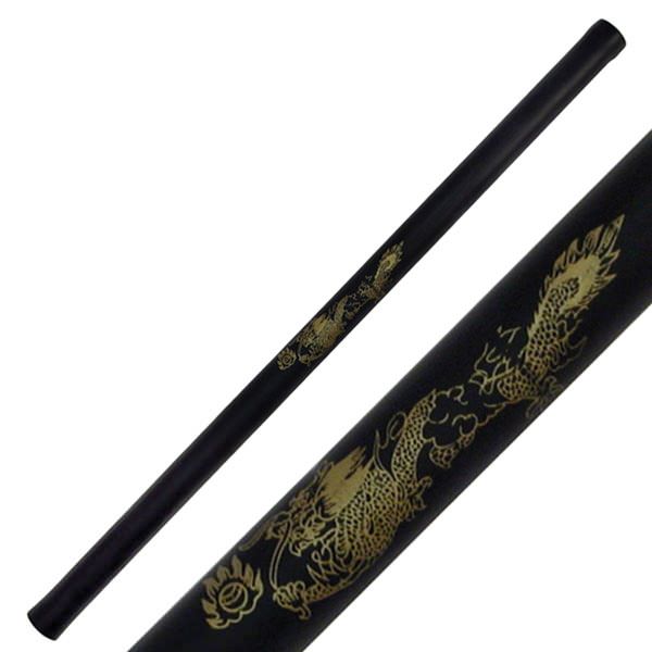 Foam Padded Training Escrima Stick 26-Inch Dragon Design